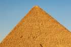 Africa, Egypt, Giza. Scenic view of one of the great Pyramids of Giza. Art Print